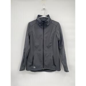 OGIO Endurance Ladies Crux Soft Shell Gray Jacket  LOE720 size Medium